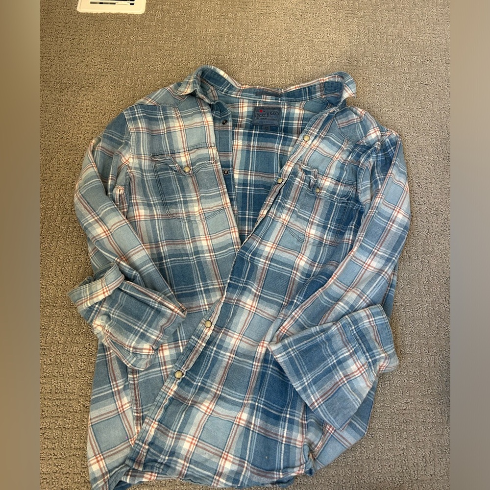 blue flannel